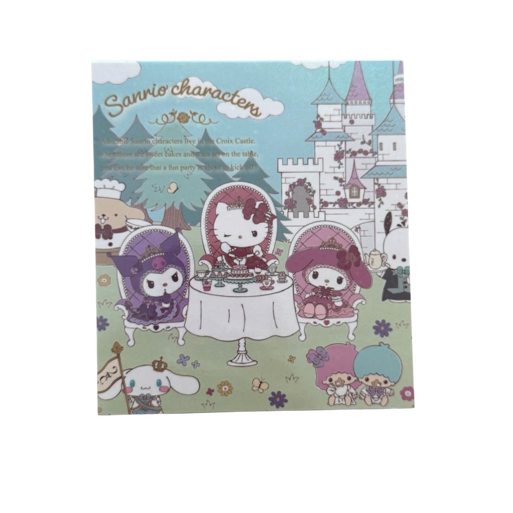 Sanrio Characters Sticker Book Hello Kitty My Melody Kuromi 25 Sheets